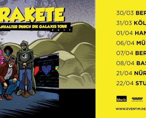 Johnny Rakete-Tour